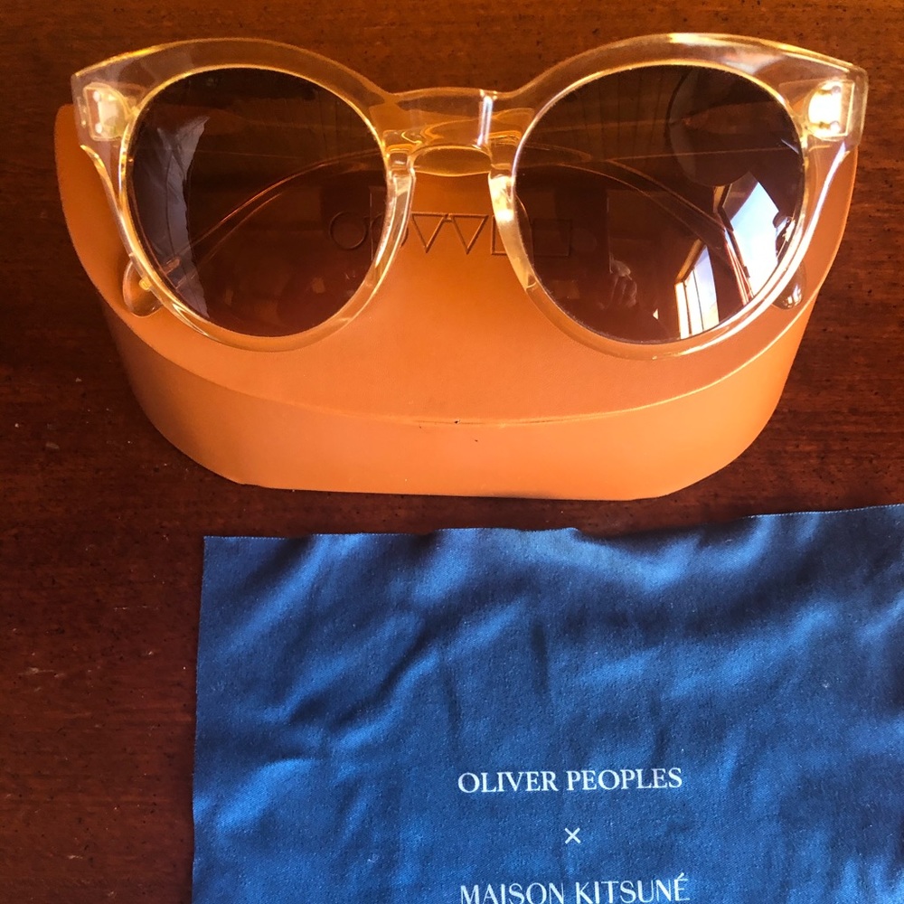 Oliver People  X Masion Kitsune Sunglasses